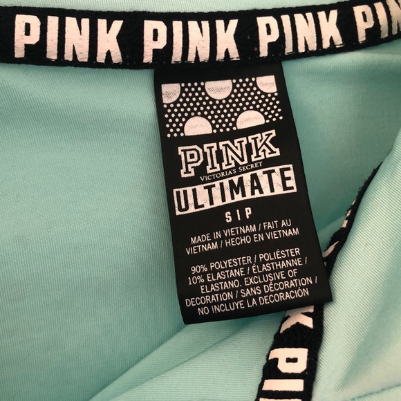 Pink Victoria’s Secret 1/2 Zip Up Athletic Jacket - Picture 3 of 6